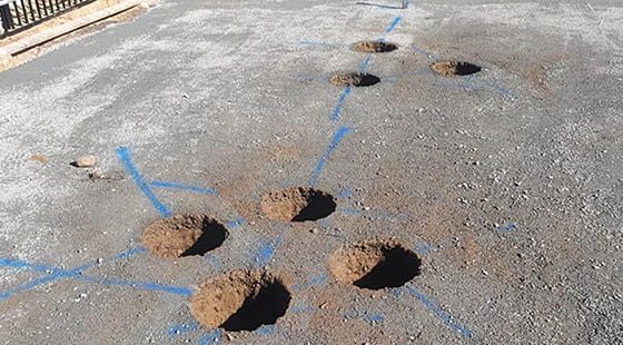 Ground Marking — Providing Excavation & Drain Services in Sunshine Coast, QLD